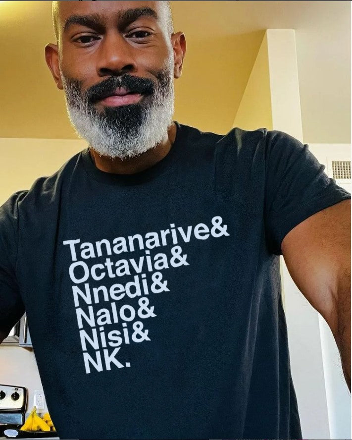 Sistah Scifi Black Authors List Shirt