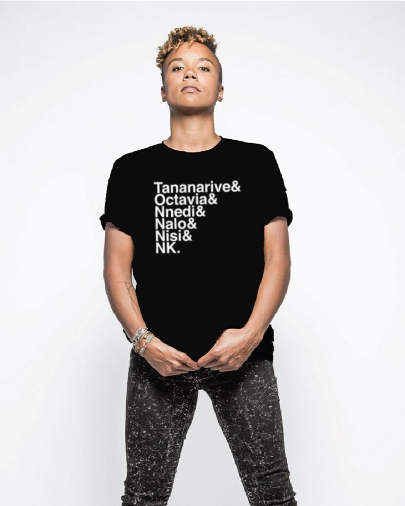 Sistah Scifi Black Authors List Shirt