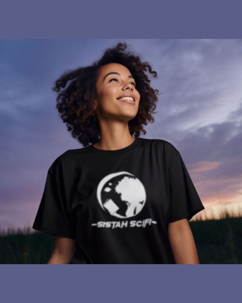 Sistah Scifi Logo Black Shirt